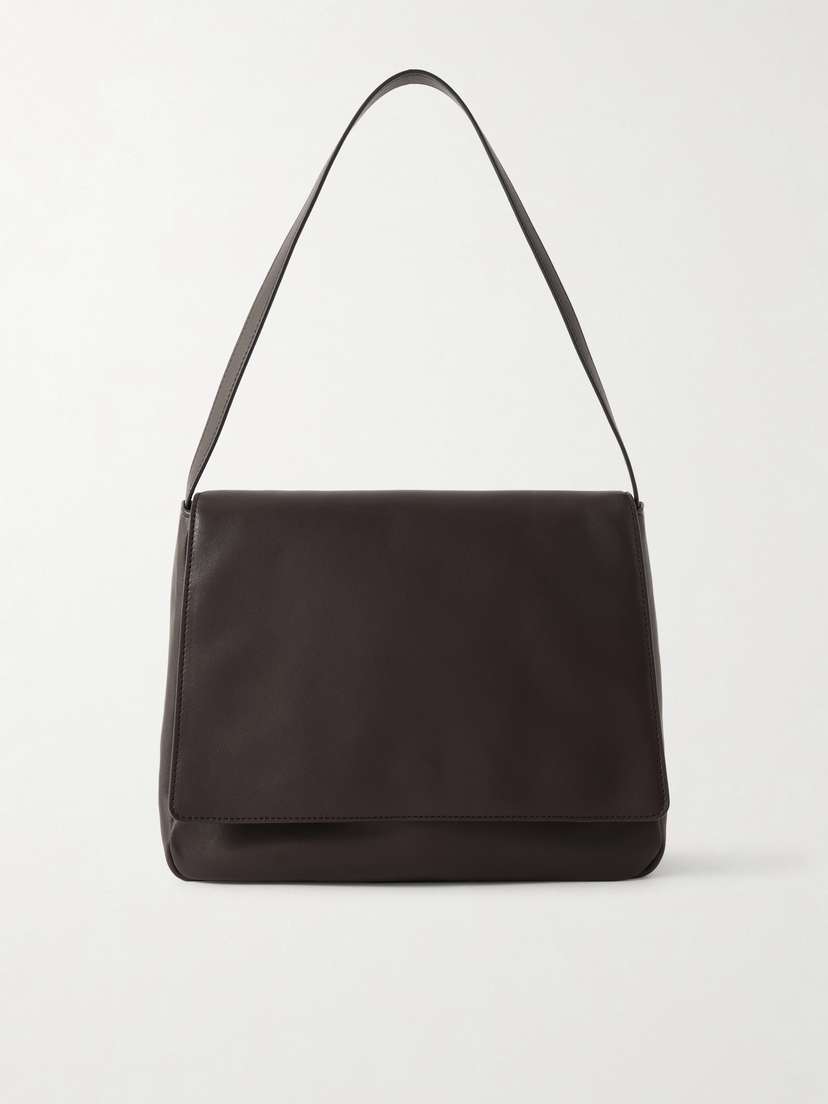 The Row Nuance Two Leather Shoulder Bag