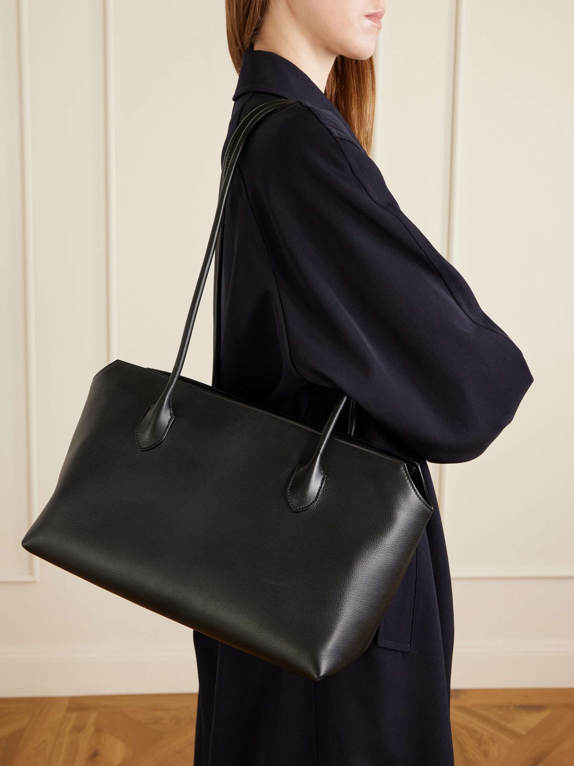 THE ROW Terrasse textured-leather shoulder bag