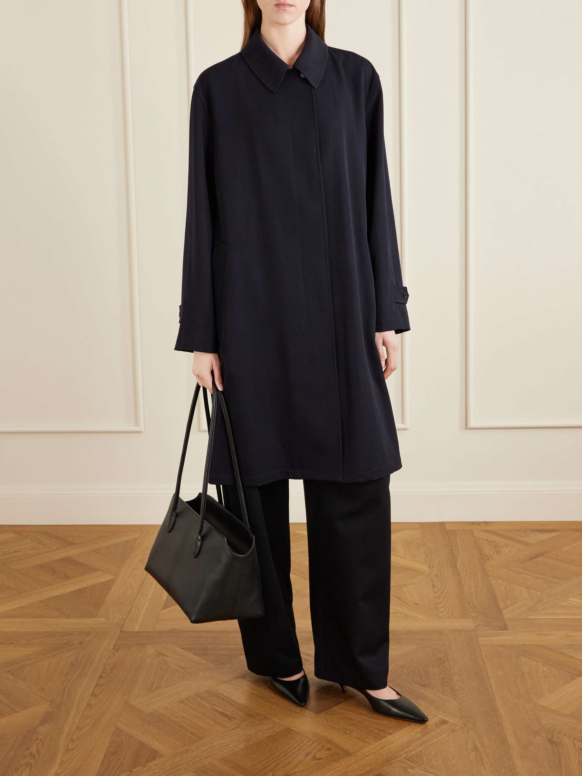 THE ROW Terrasse textured-leather shoulder bag