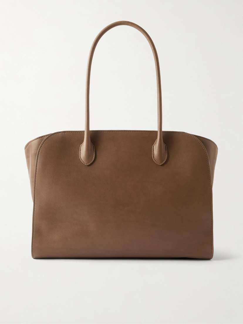 The Row Marlo 14 Leather Tote