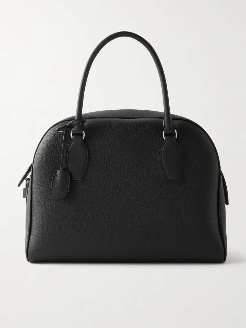 The Row India Textured-leather Tote