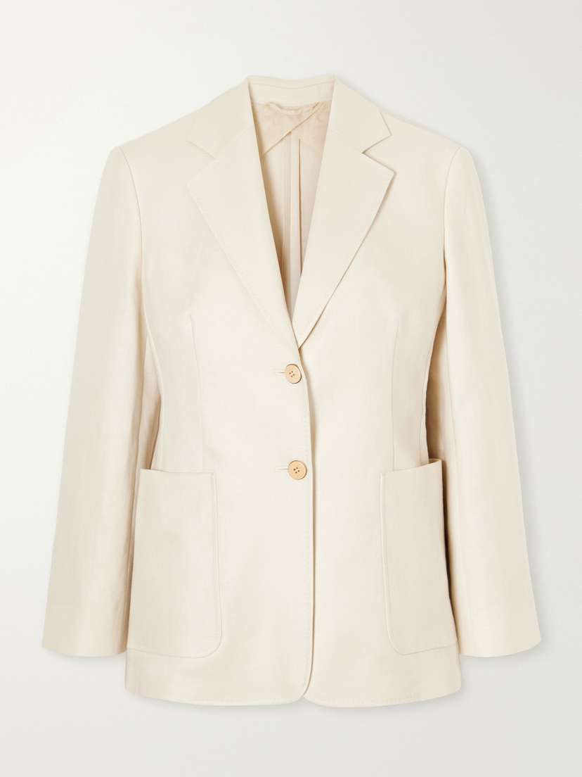 Max Mara — Linen blazer