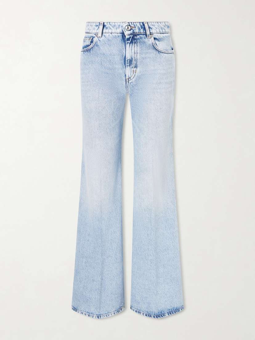 Sportmax Spxzero Low-rise Wide-leg Jeans