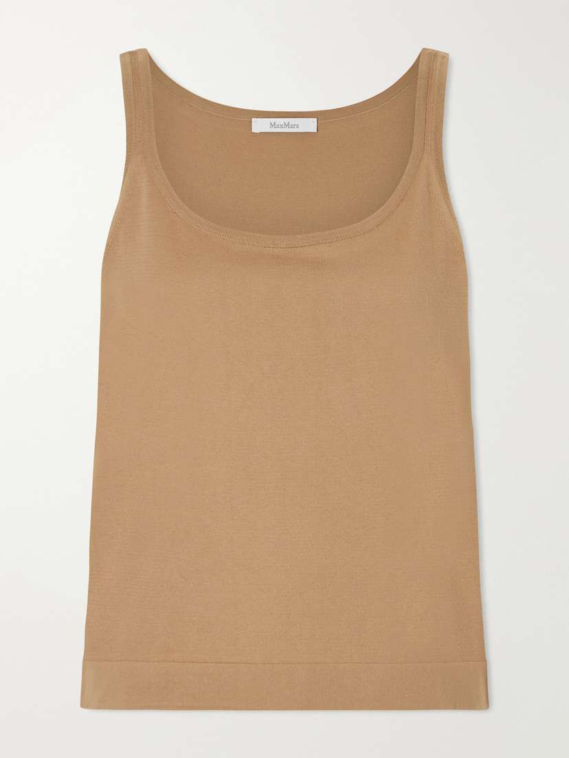 Max Mara Cotton-jersey Vest