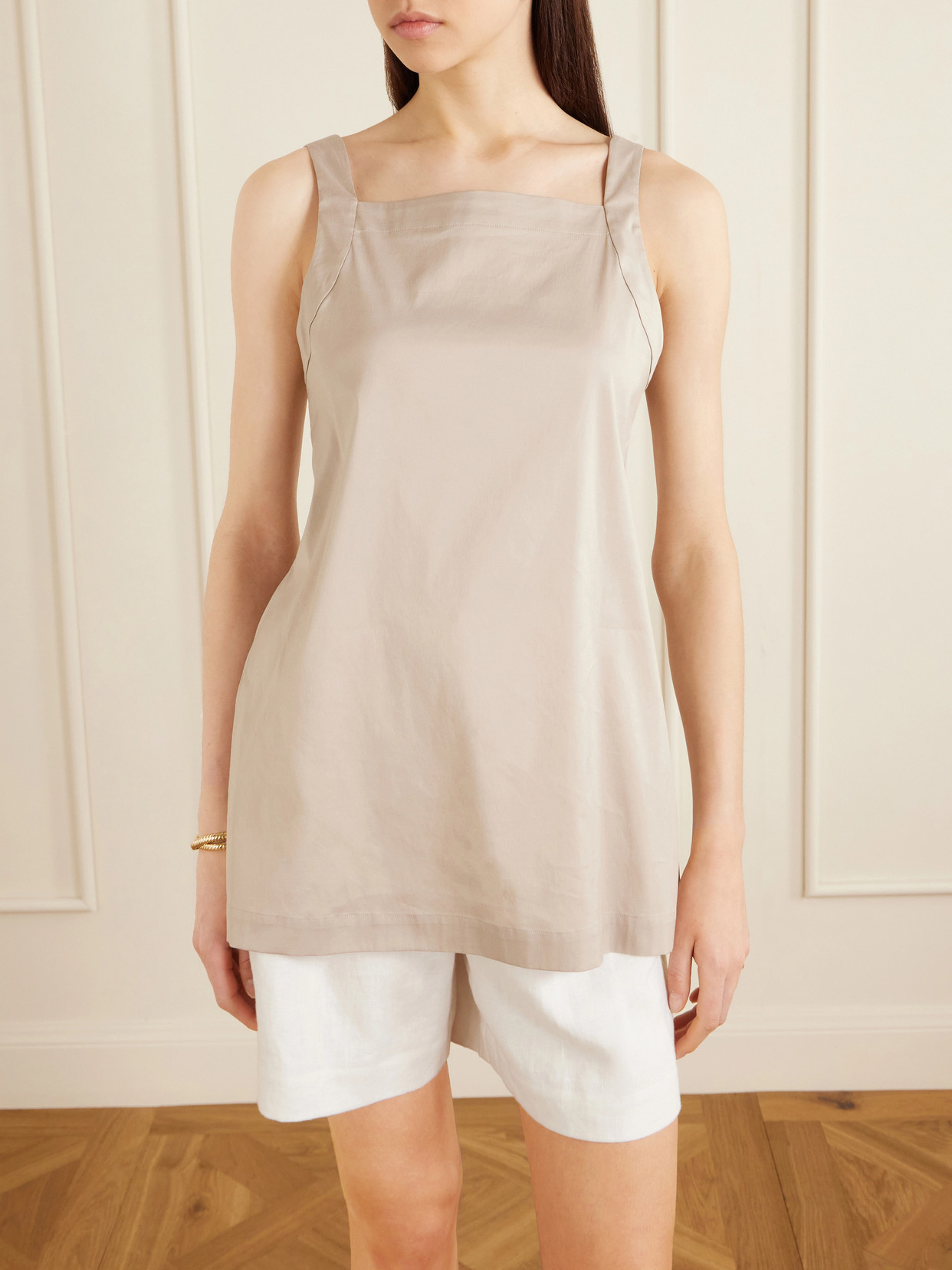 Beachwear Cotton-Blend Top
