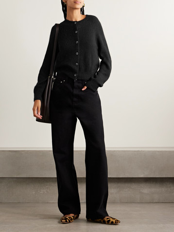 Dôen Petra alpaca-blend cardigan