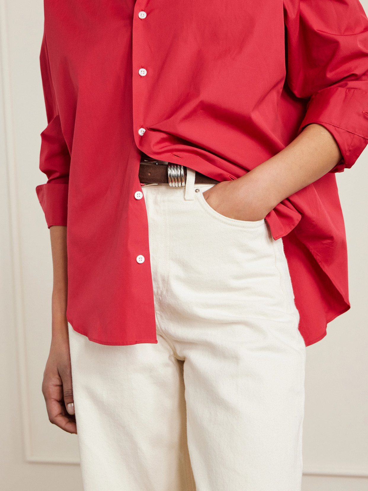 Cotton-Poplin Shirt