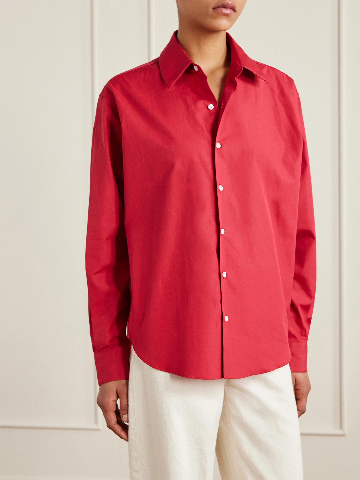 Cotton-Poplin Shirt