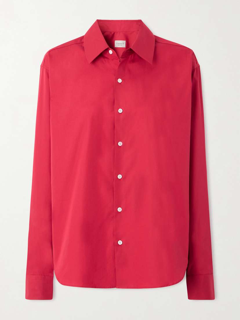 Comme Si Cotton-poplin Shirt