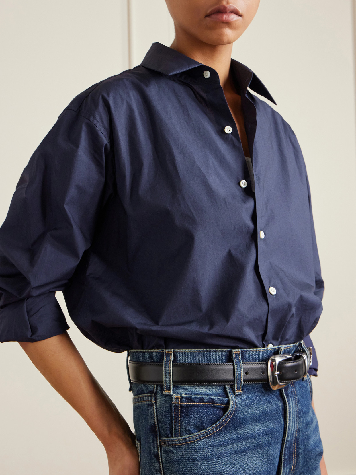 Cotton-Poplin Shirt