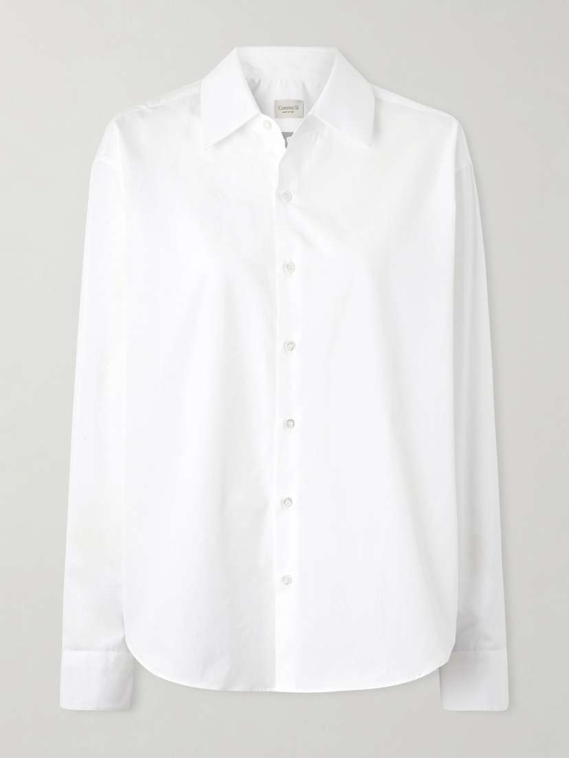 Comme Si Cotton-poplin Shirt