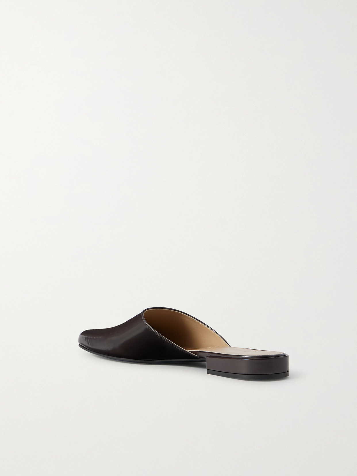 The Row Penelope Leather Mules In Multi