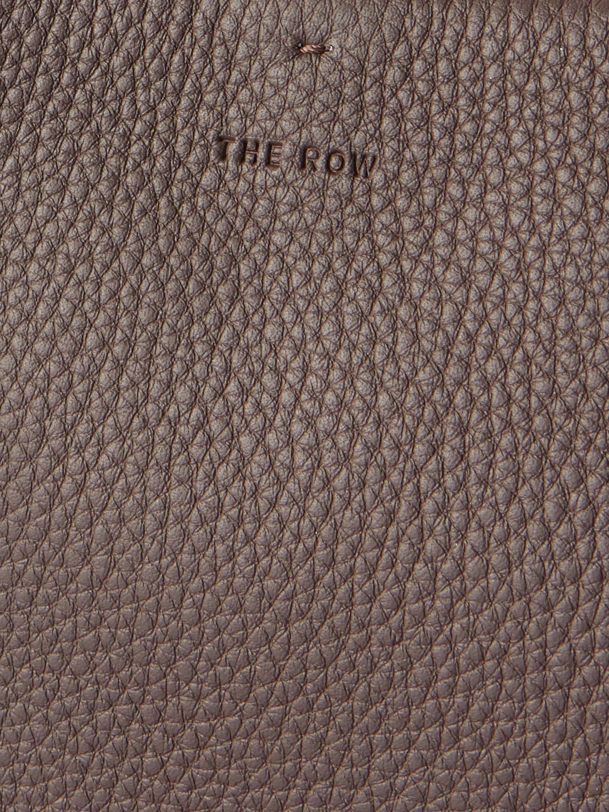 THE ROW Tote bag media in pelle testurizzata Park 3