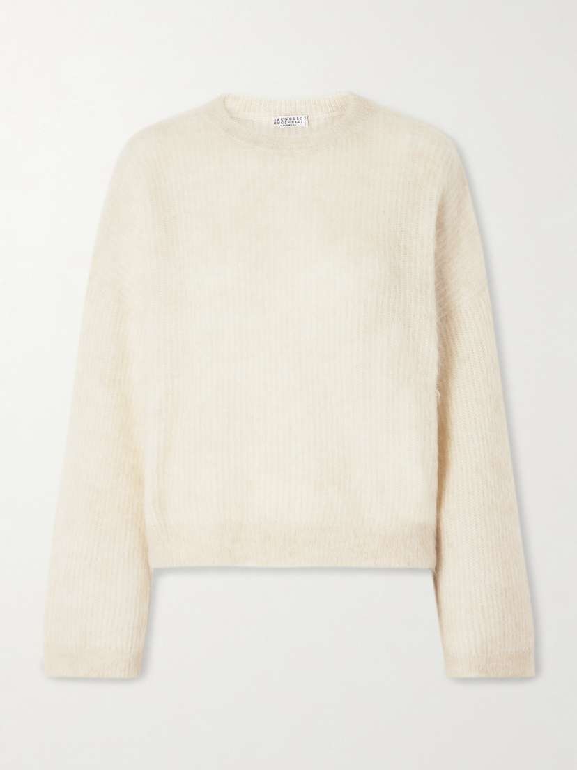 Brunello Cucinelli — Ribbed-knit sweater