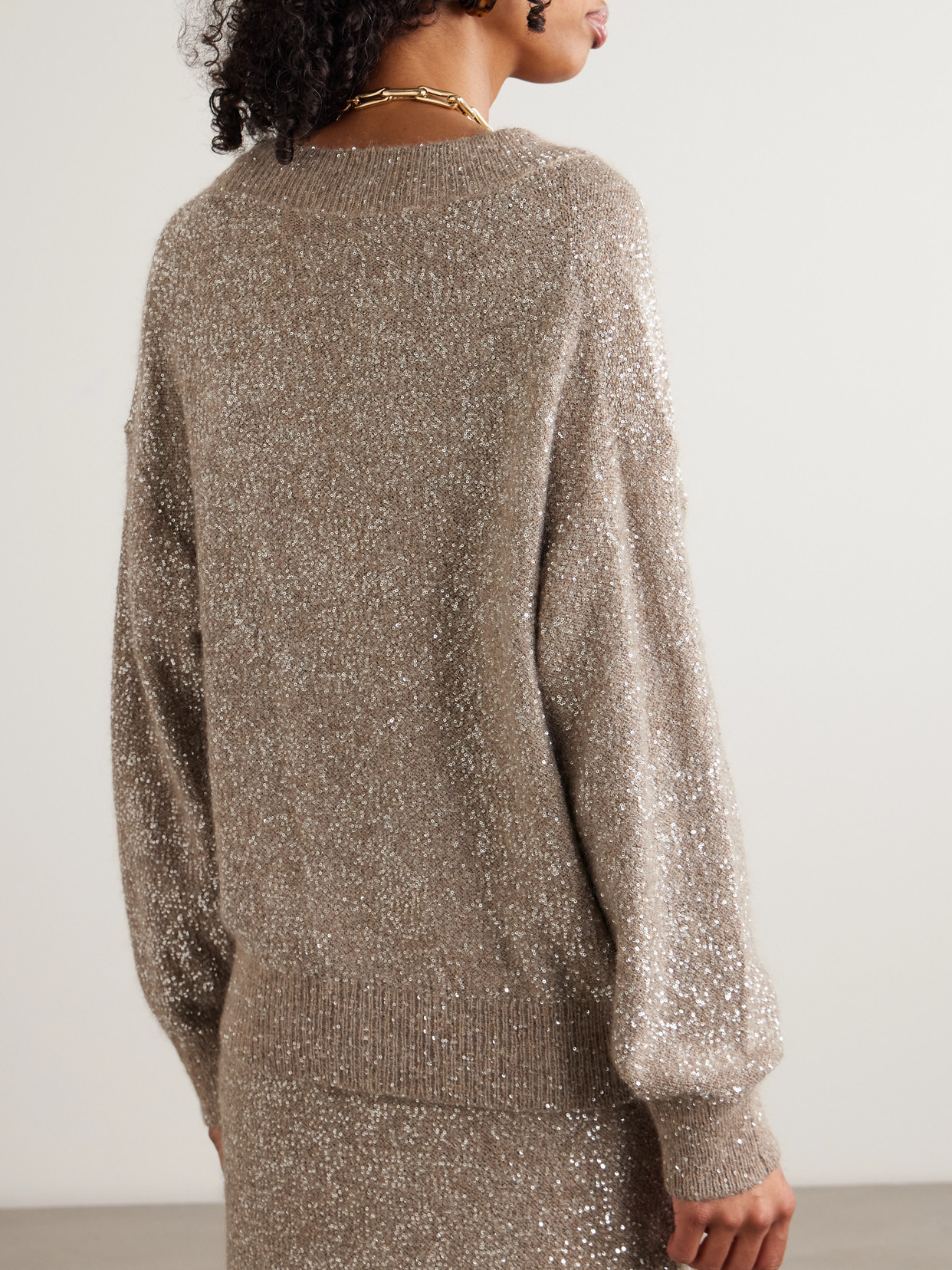Sequined Sweater