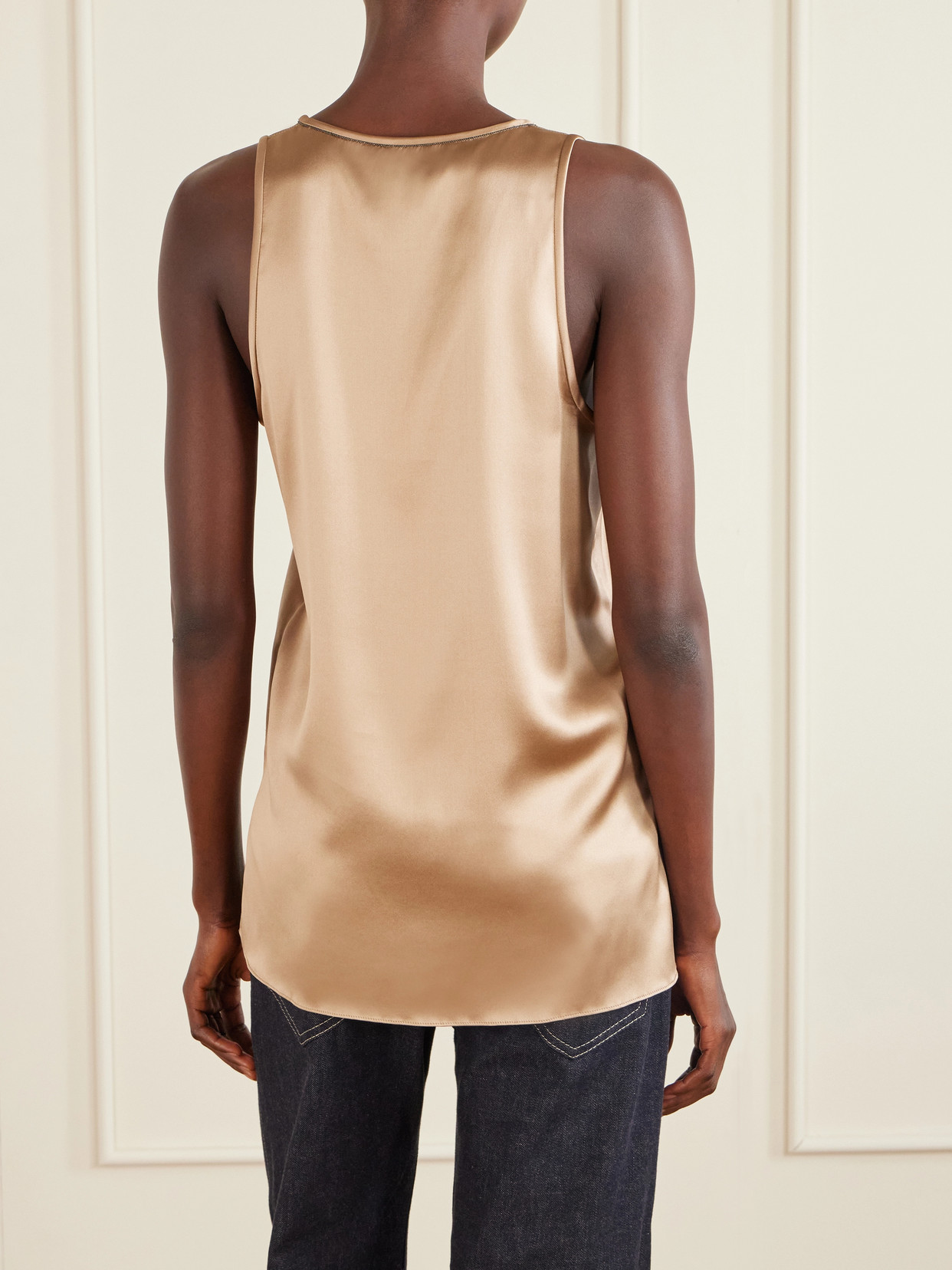Silk-Blend Top