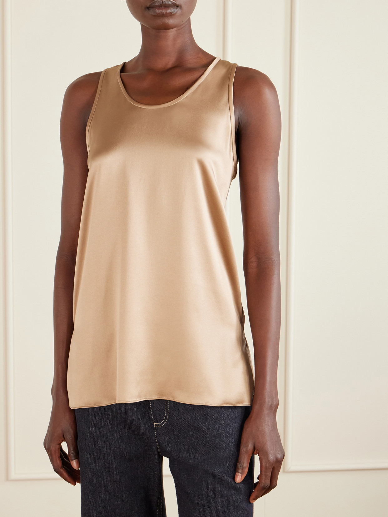 Silk-Blend Top