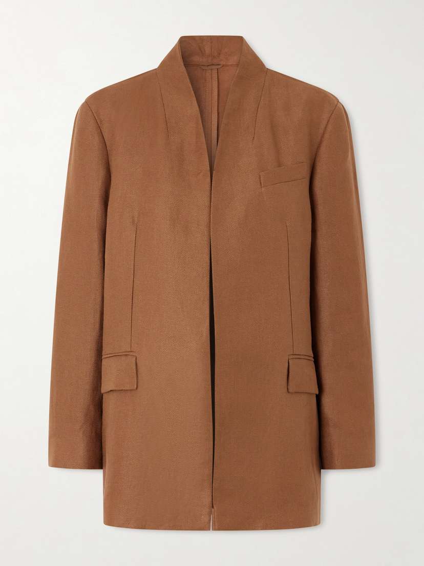 Brunello Cucinelli — Linen-twill blazer