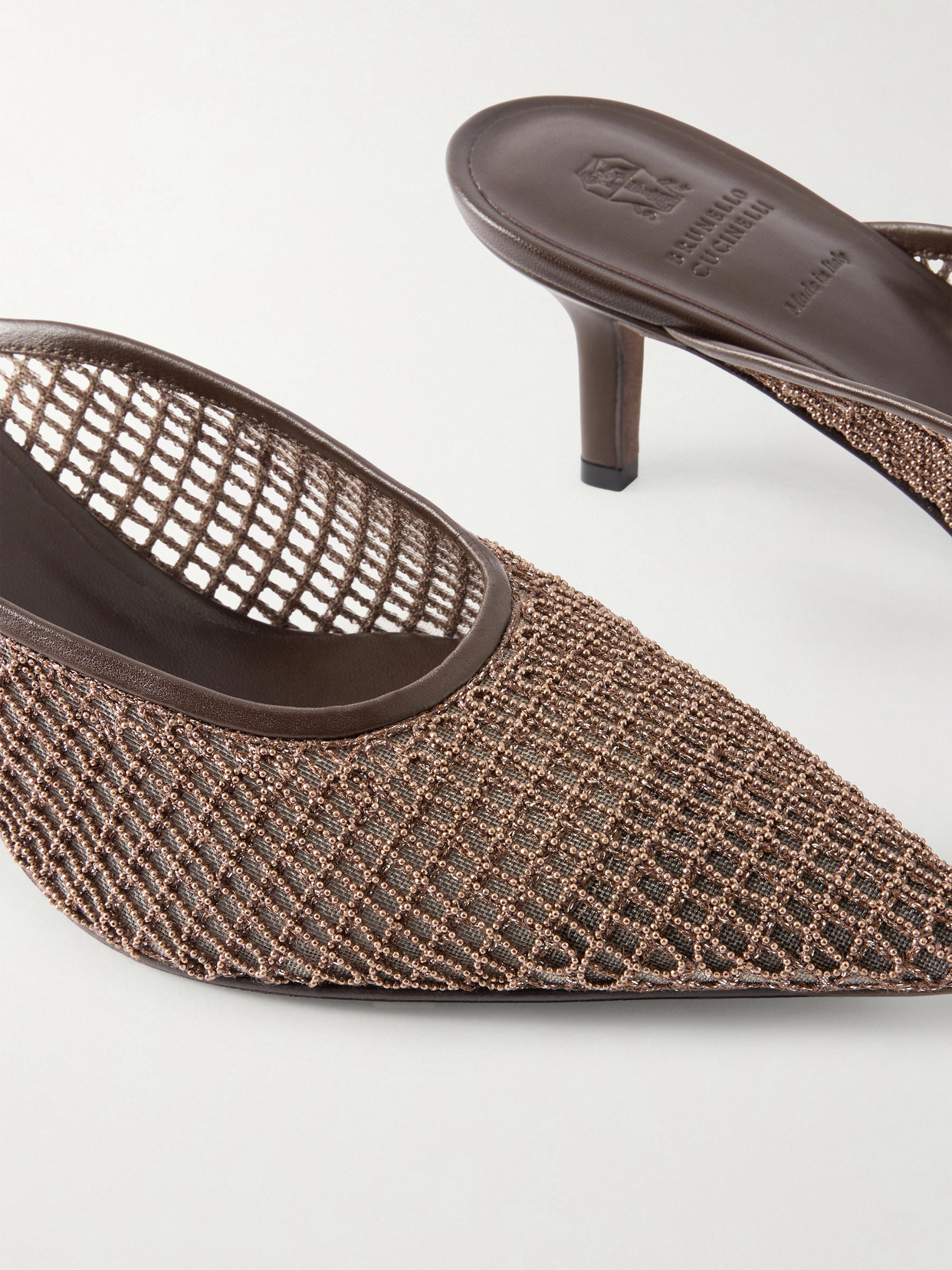 55 Bead-Embellished Mules