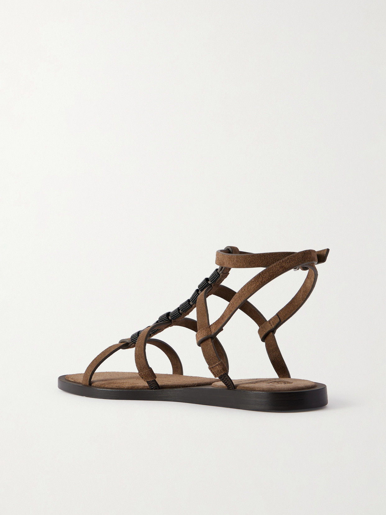 Bead-Embellished Slingback