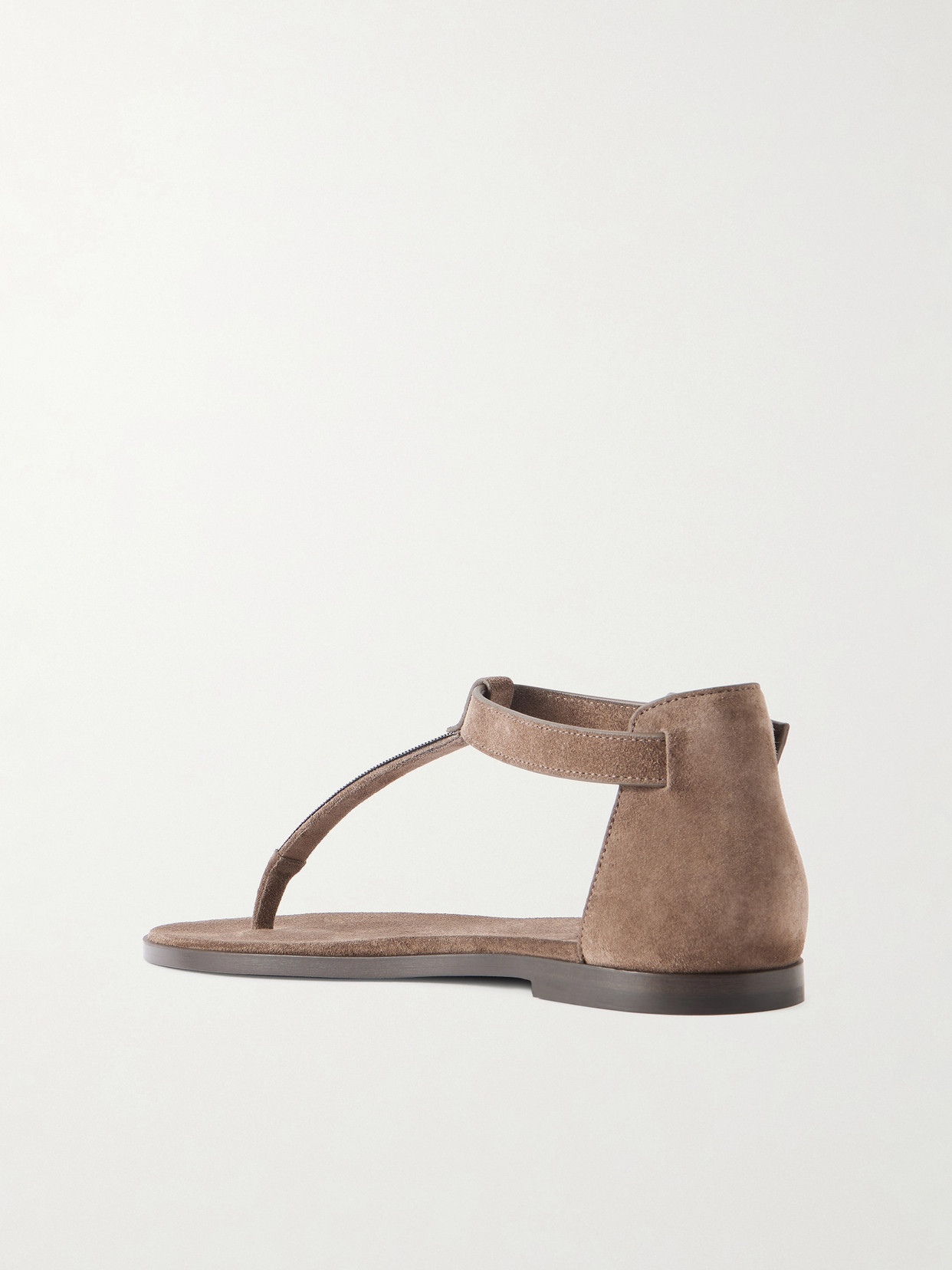 Bead-Embellished Sandals