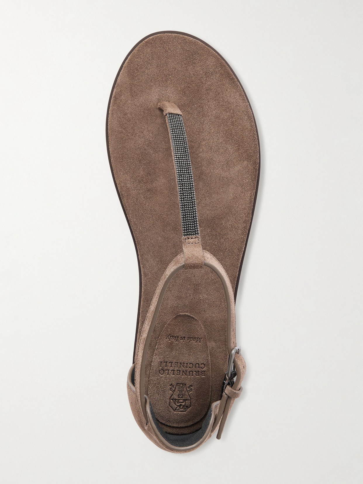 Bead-Embellished Sandals