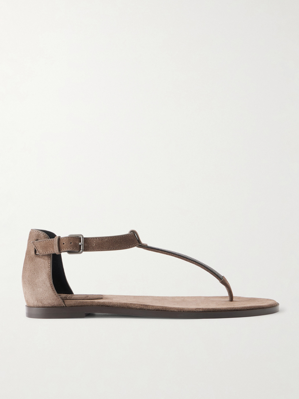 Bead-Embellished Sandals