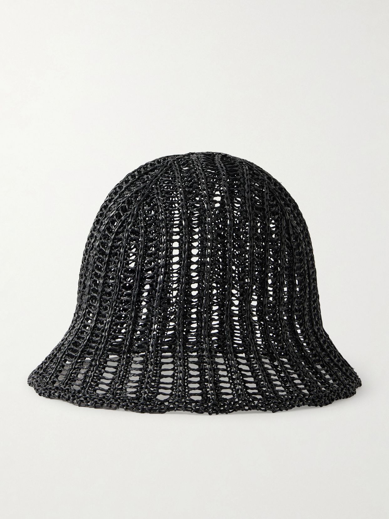 Woven bucket hat