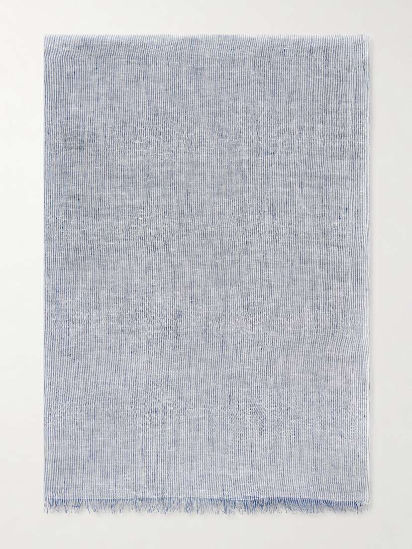 Brunello Cucinelli Fringed Linen Scarf