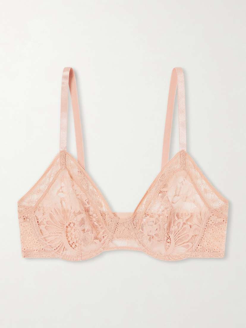 Eres Somptueuse Lace Underwired Balconette Bra | Thumbnail 5 Eres Somptueuse Lace Underwired Balconette Bra | Thumbnail 5