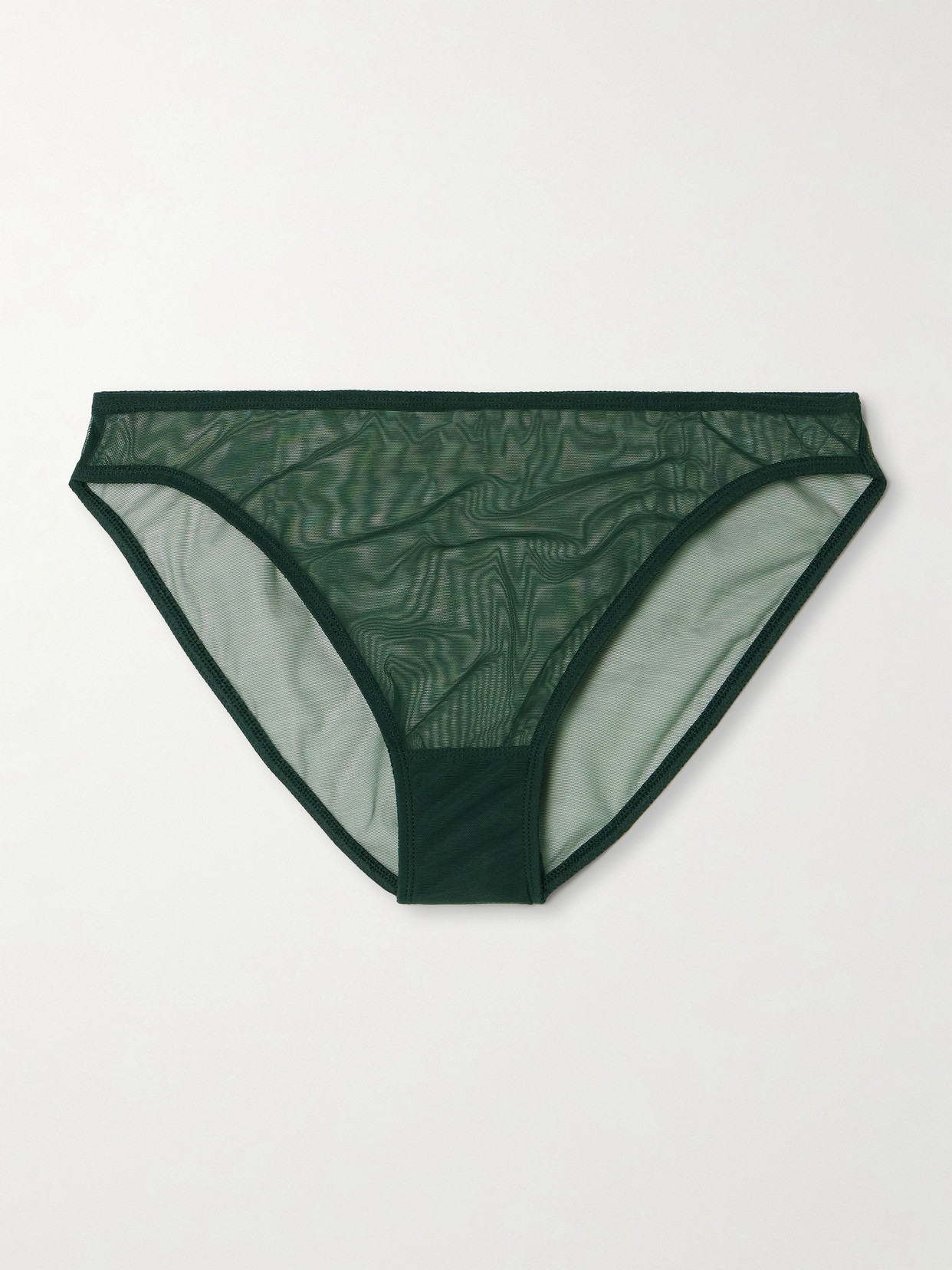 Eres Bambin Tonique Stretch-tulle Briefs In Green