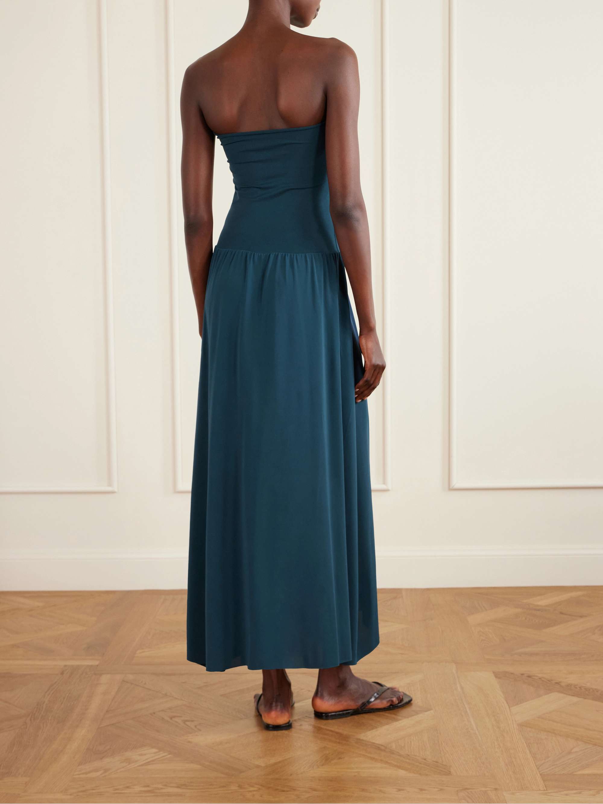 ERES Oda strapless stretch-jersey maxi dress