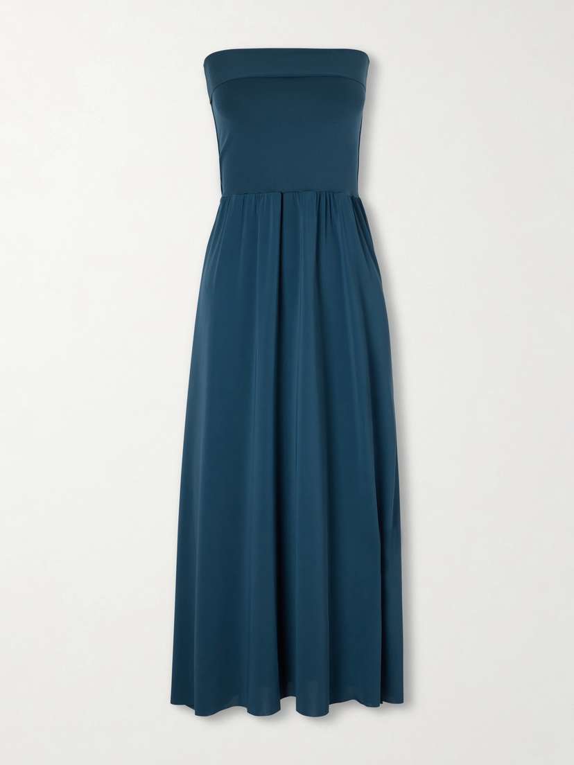 Eres Oda Strapless Stretch-jersey Maxi Dress