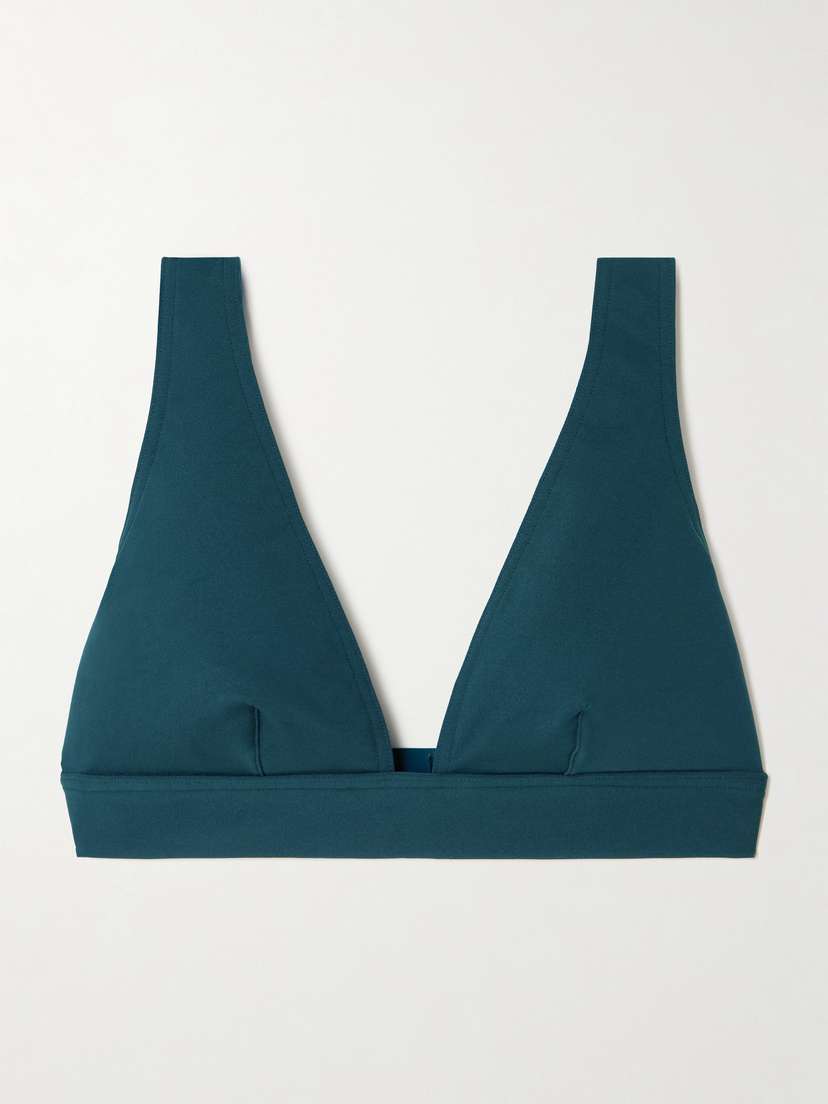 Eres Les Essentiels Chrome Triangle Bikini Top