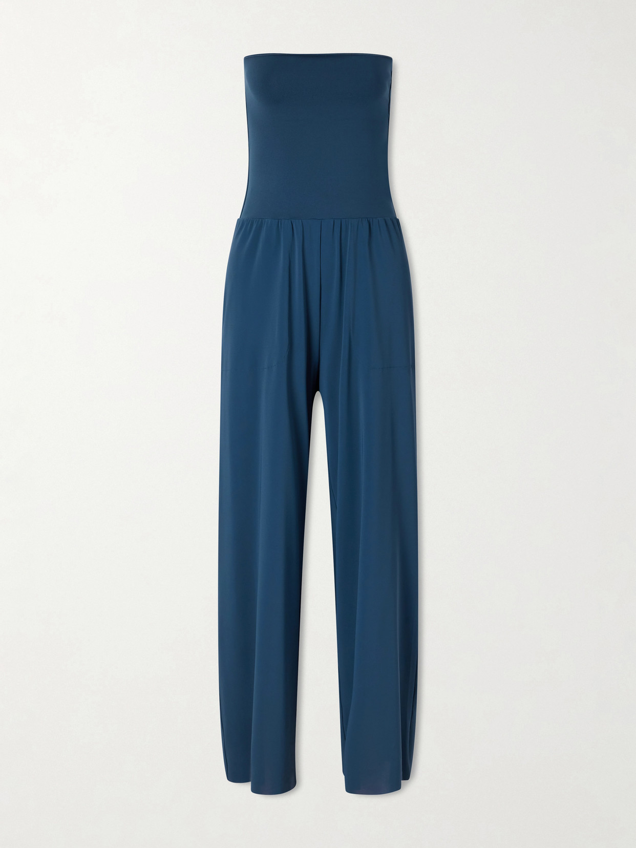 Eres Les Essentiels Dao Convertible Stretch-jersey Jumpsuit In Blue