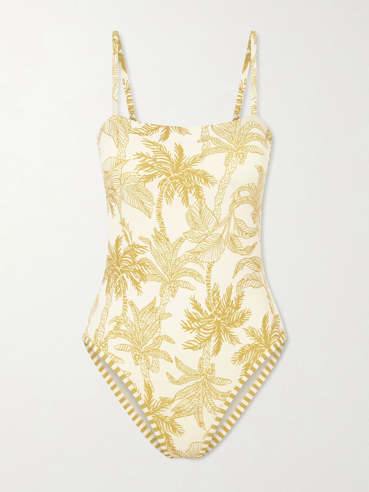Tropical printed swimsuit