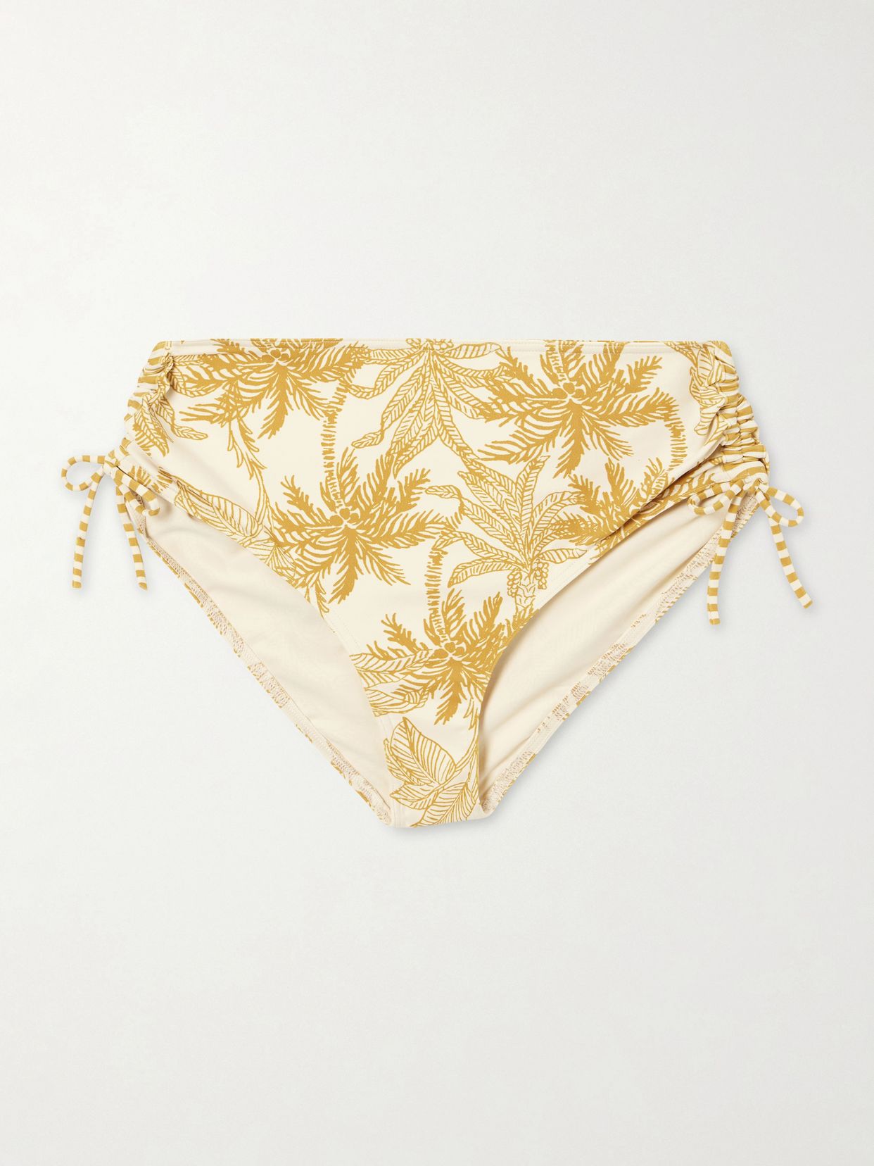 Voyageuse printed bikini briefs