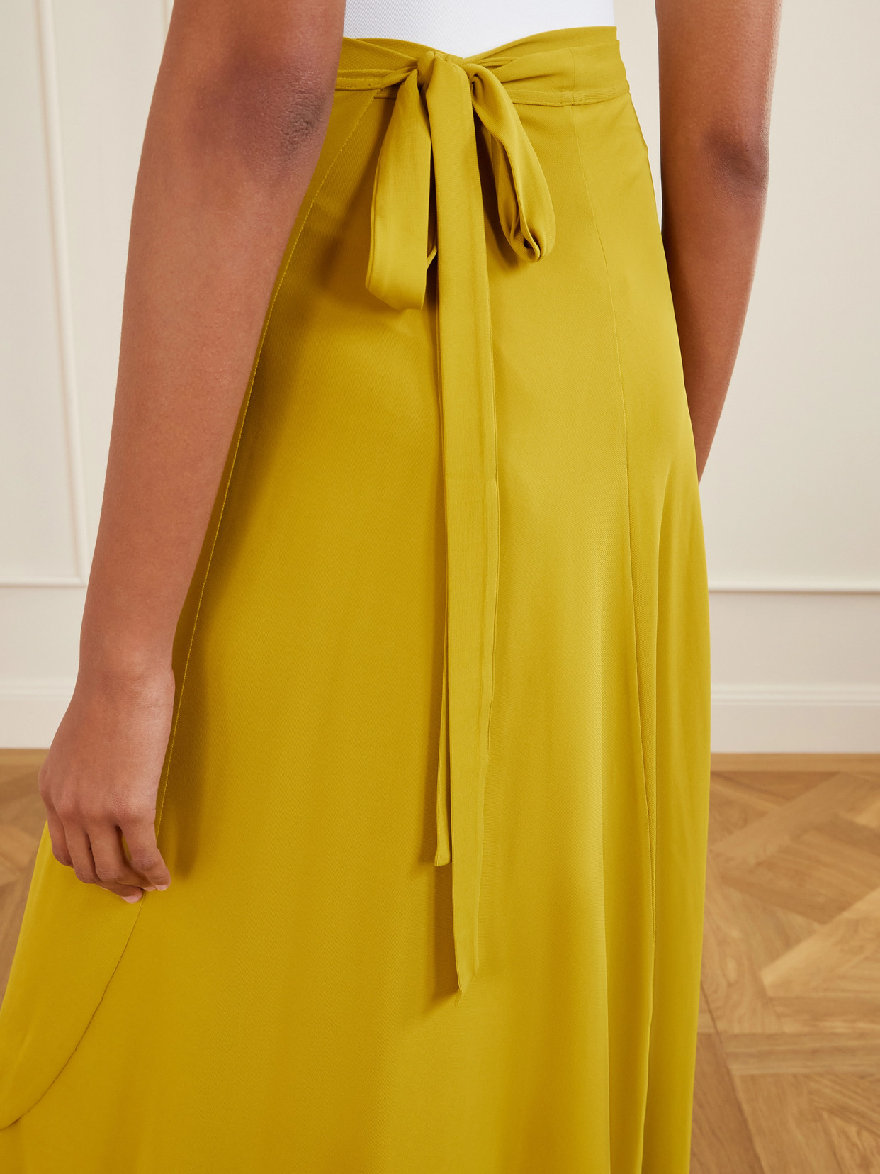 Julieta Stretch-Jersey Wrap Midi
