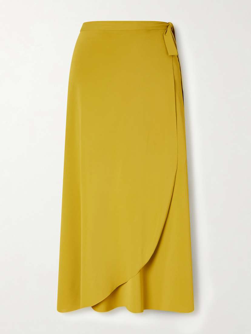 Eres Julieta Stretch-jersey Wrap Midi Skirt