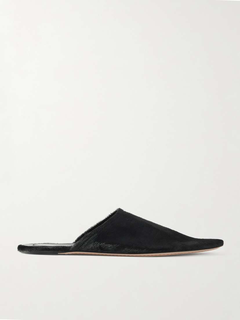 CHRISTEN Elipse Calf Hair Mules