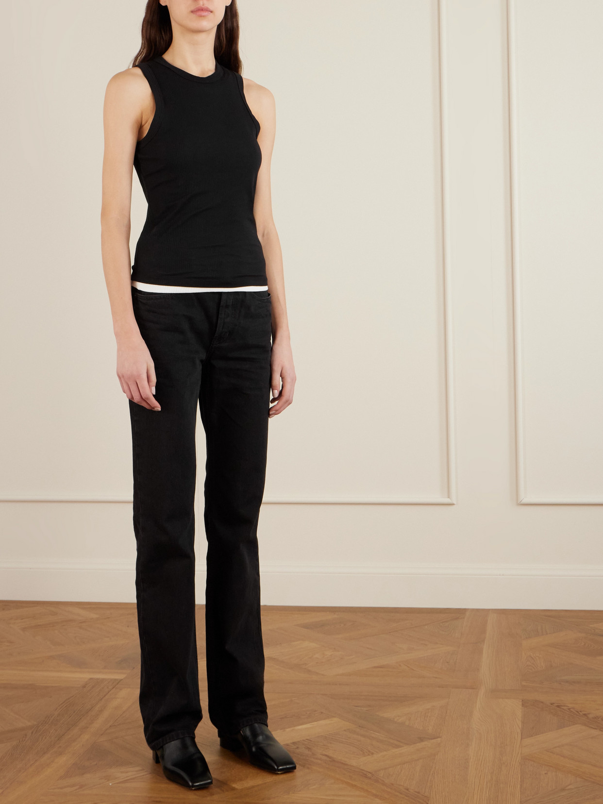 Christen Tokyo Leather Loafers In Black