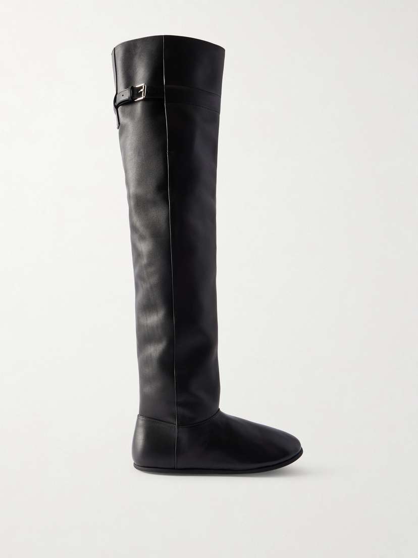 CHRISTEN Santiago Leather Knee Boots