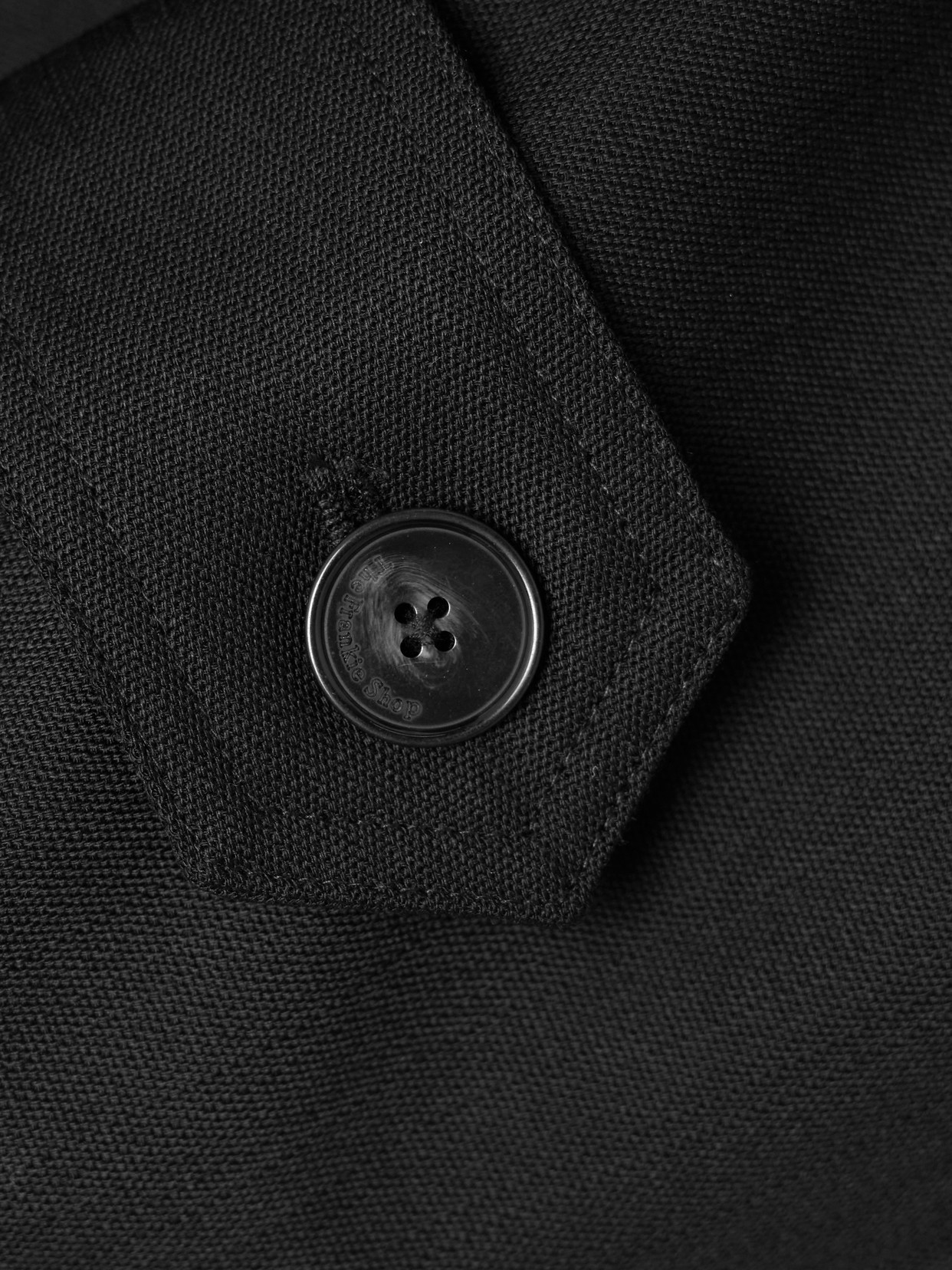 Dursley Oversized Double-Breasted Belted Woven Trench Coat