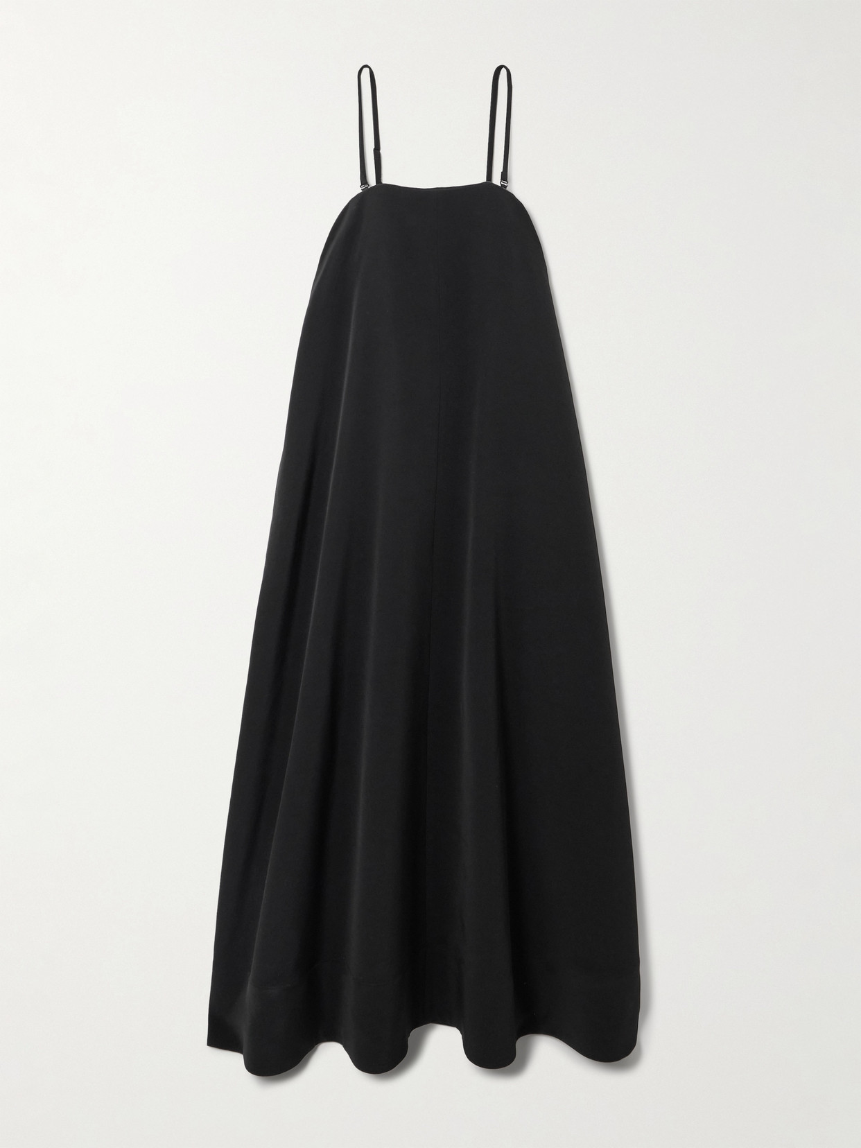 Joseph Banna Satin-twill Gown In Black