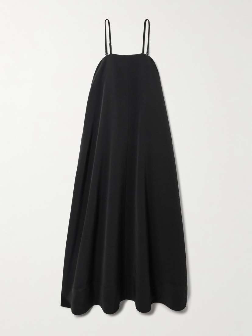 Joseph Banna Satin-twill Gown