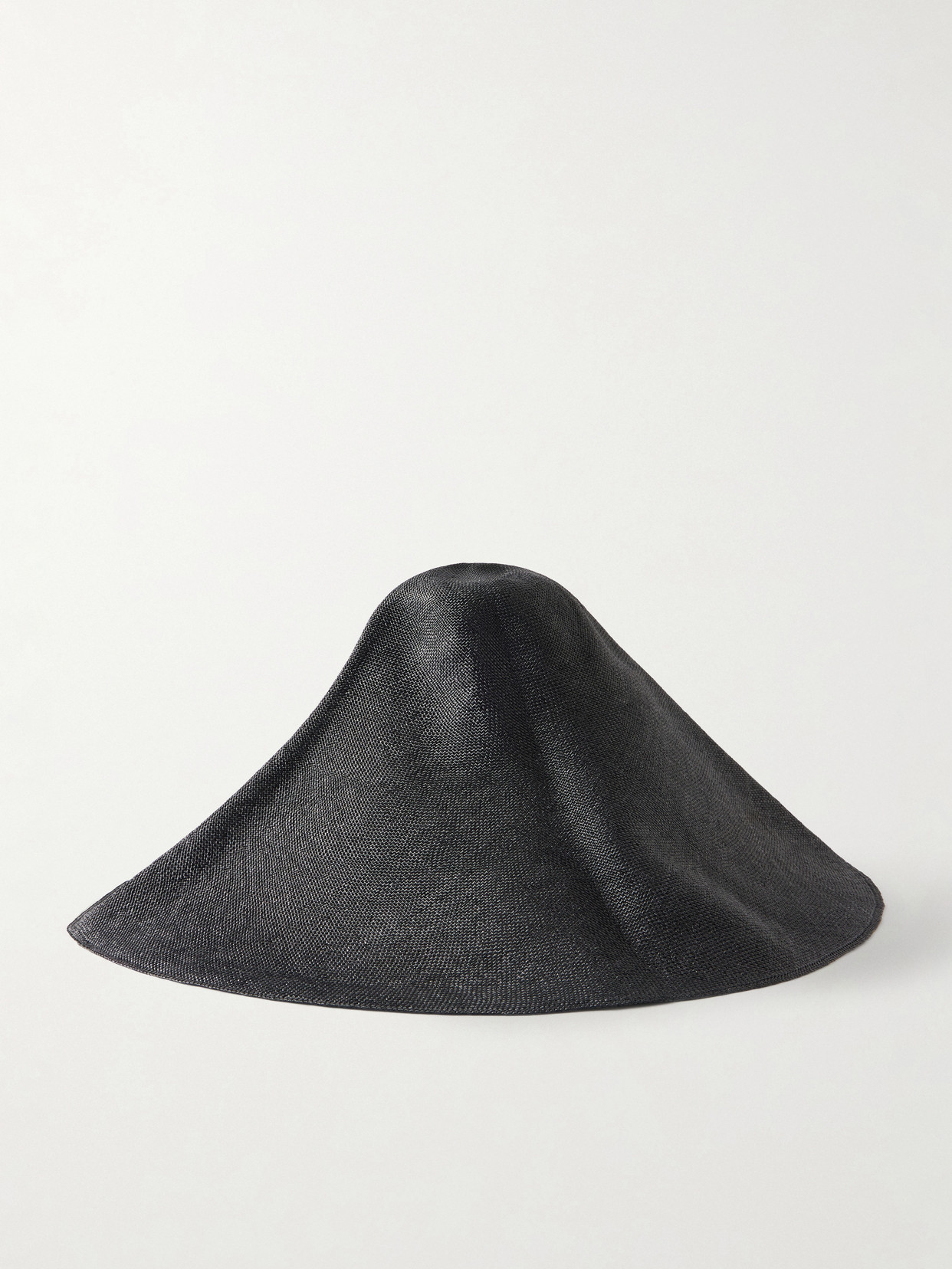 Ruslan Baginskiy Foldable Straw Hat In Black