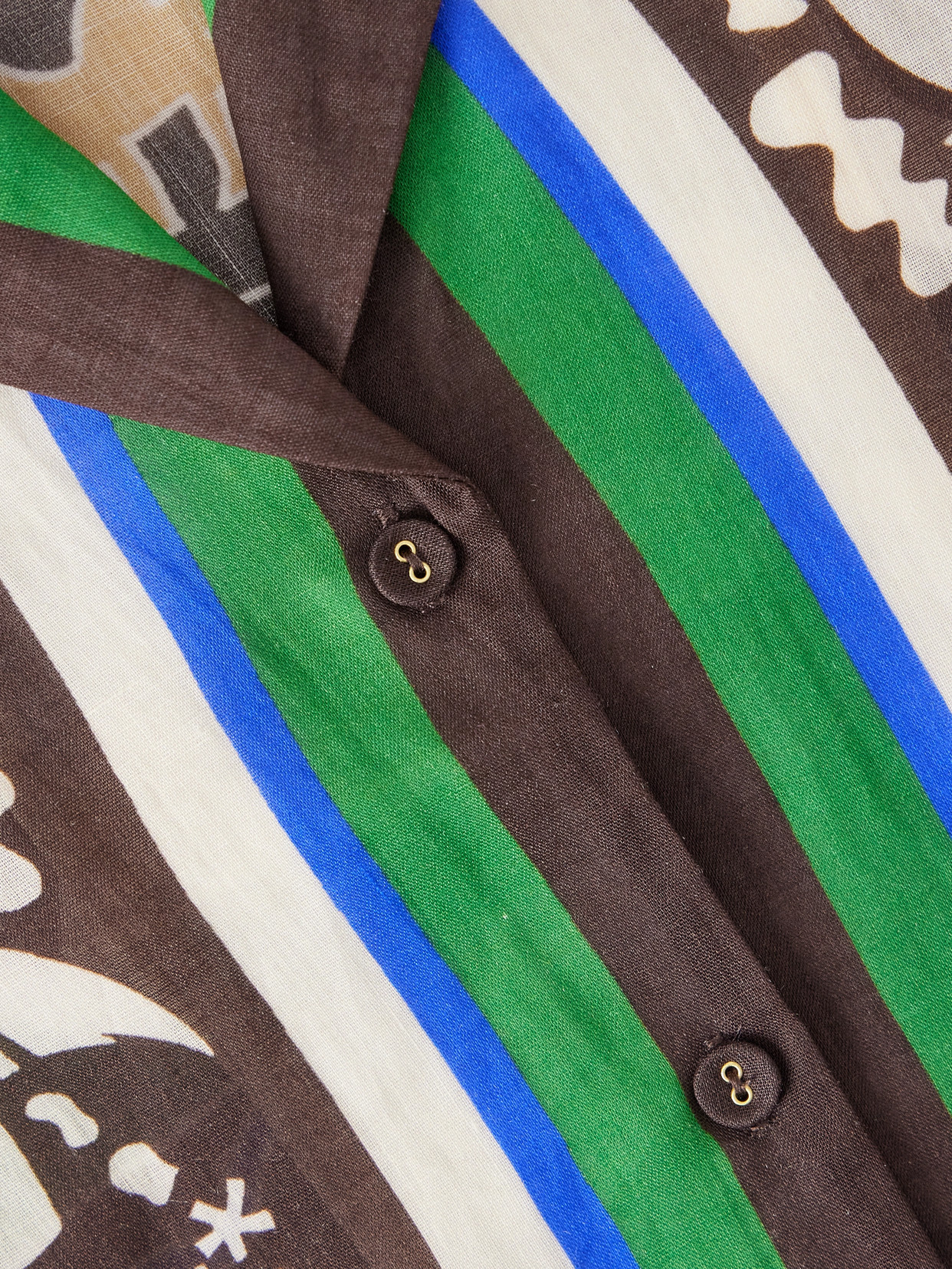 Alémais - Maroc Oversized Printed Ramie Shirt