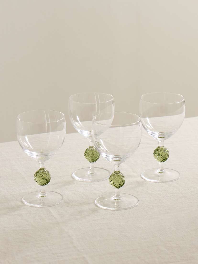 Cabana Set Of Four Demetra Wine Glasses | Thumbnail 4
