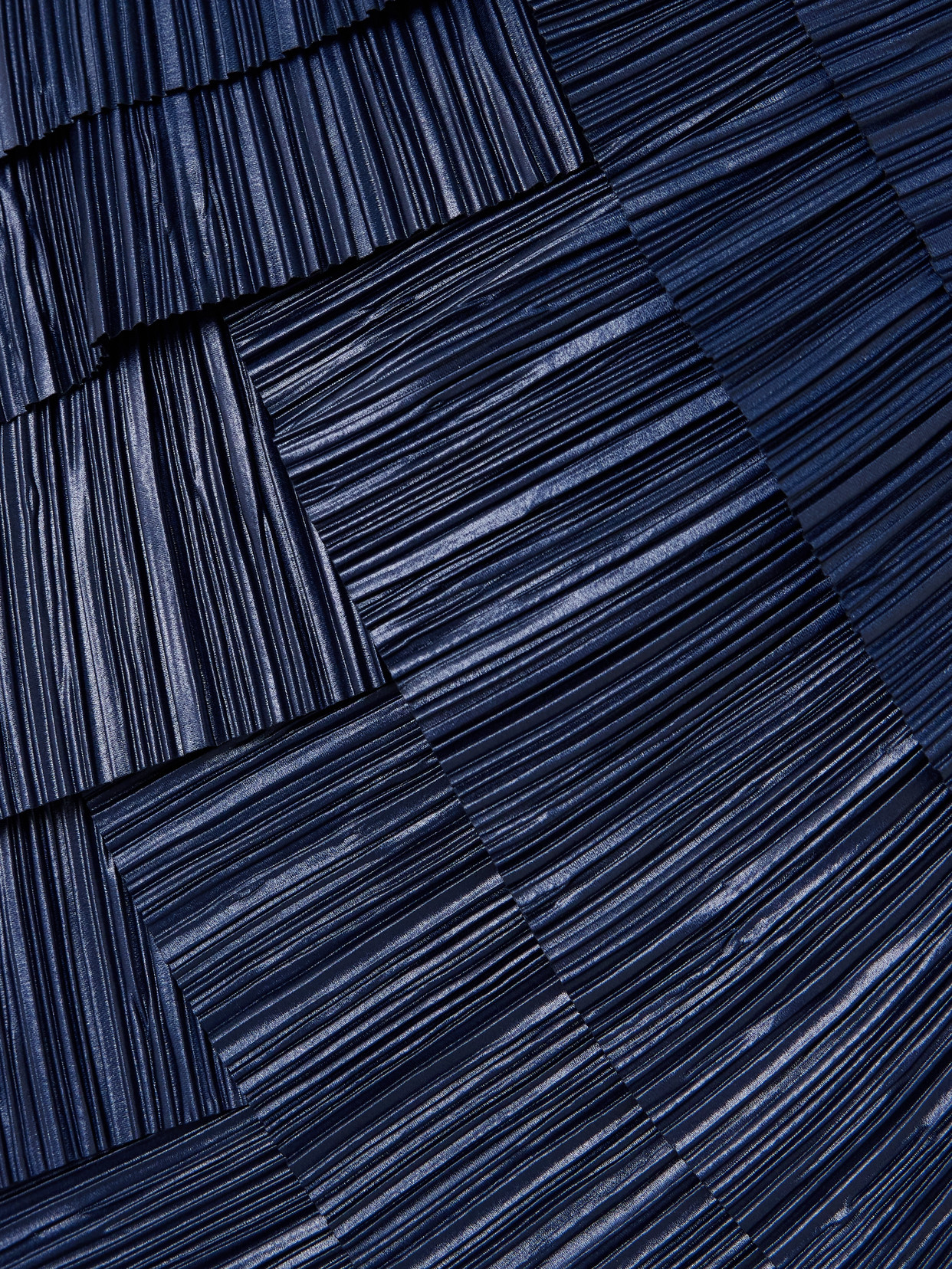 Cult Gaia Patrizia Halter-neck Pleated Midi Dress In Blue