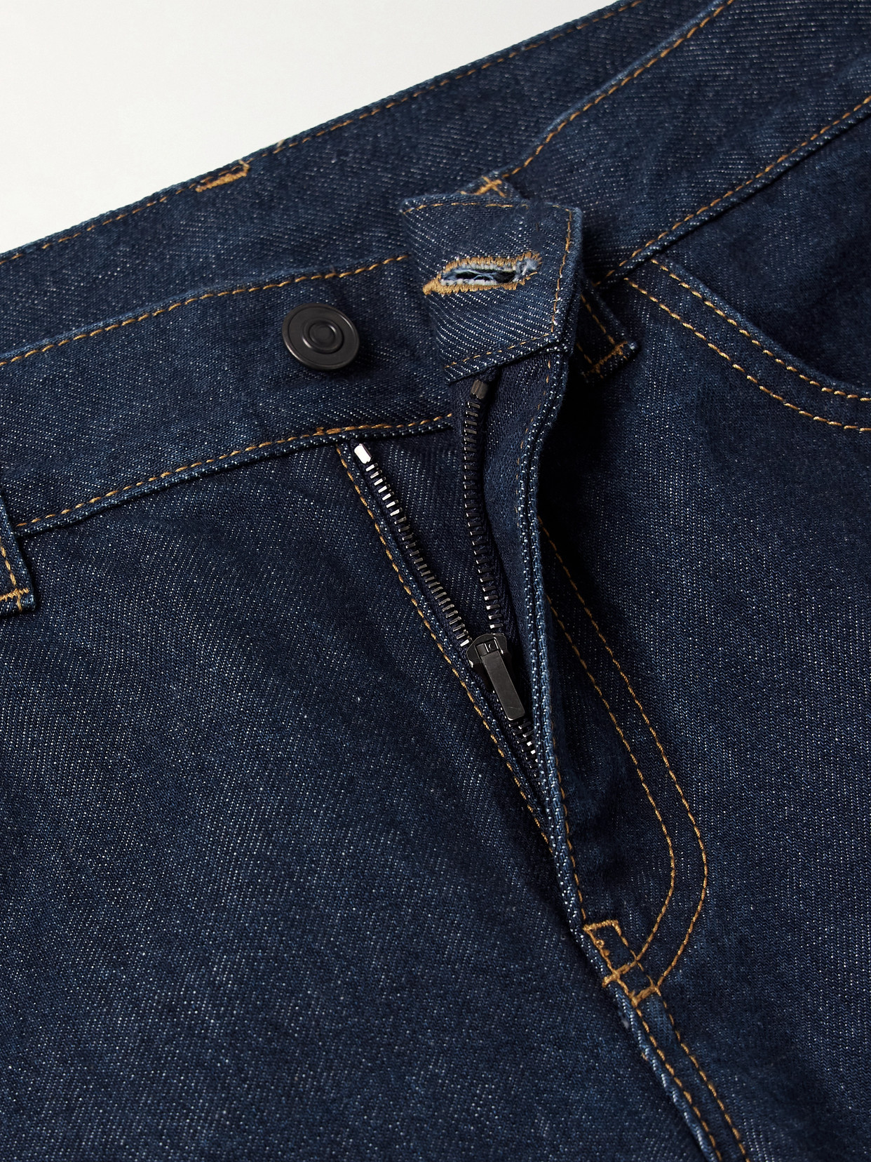 The Row Carlyl High-rise Straight-leg Jeans In Blue